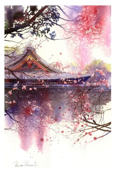唯美古风文字图片