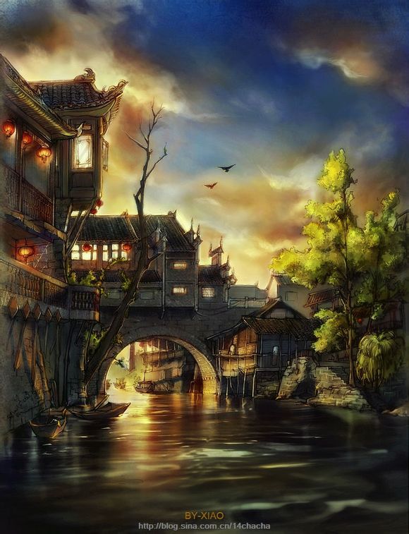 唯美古风文字图片