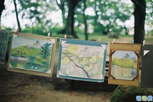 精选英文短句配图：世间繁华，独爱此间清欢11